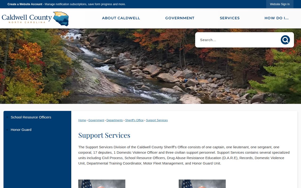 Caldwell County 24-hour release records access
